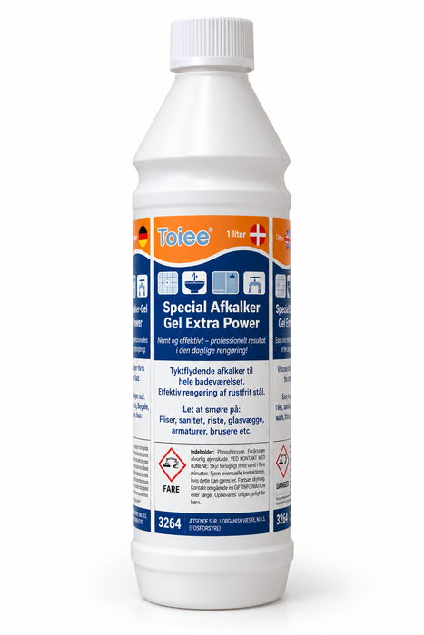 Toiee Special Afkalker Gel 1 L - fliser og armaturer